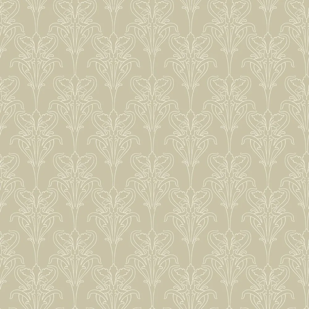 Duro Iris 520-02 Tapet Gammelsvenska Klassiker 1850-1950 Beige - Bild 2