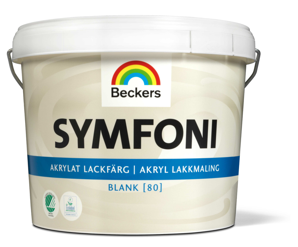 LACKFÄRG AKRYL BL C-BAS 2,7L SYMFONI BLANK