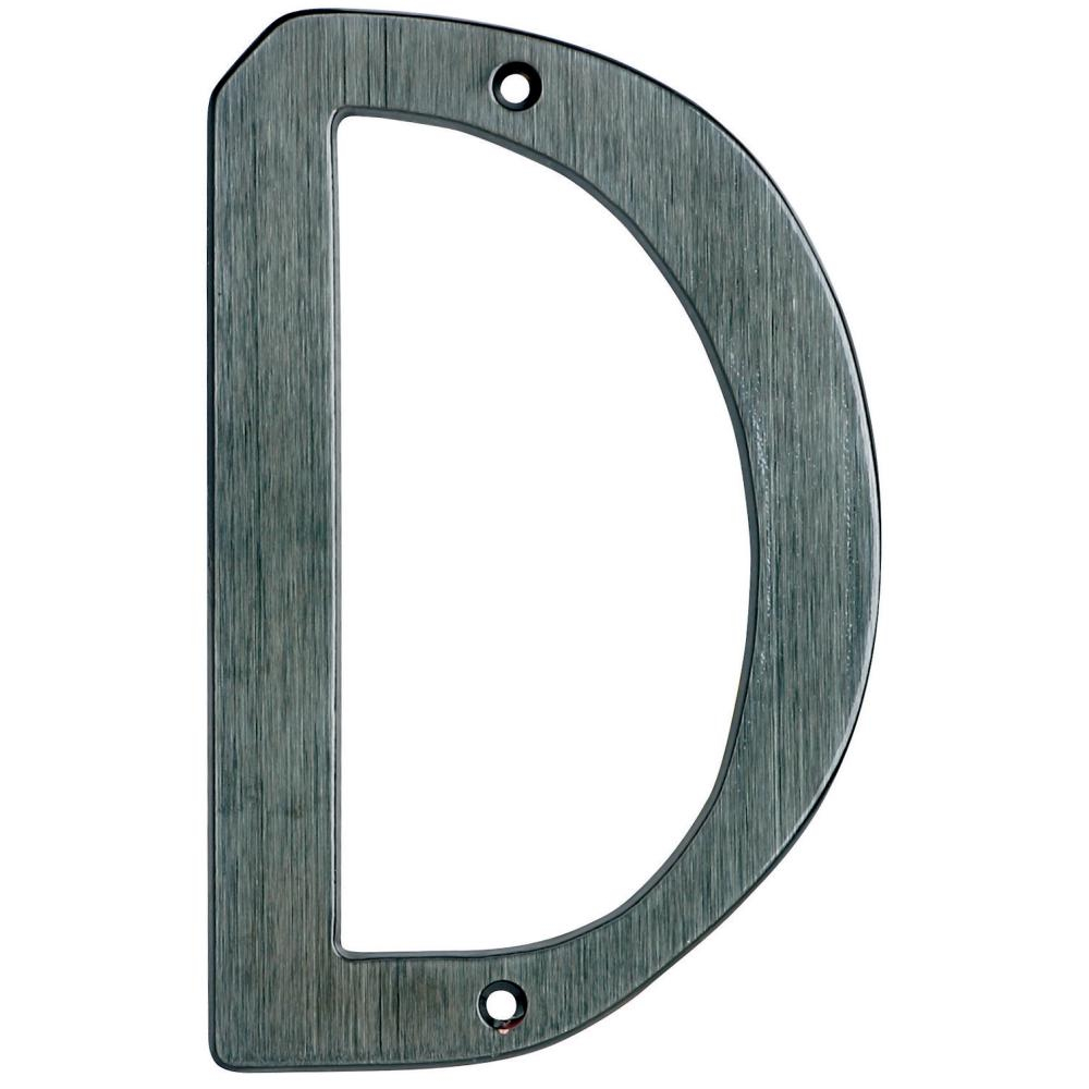 Bokstav D B1 155mm Brunoxid Bårebo 861213