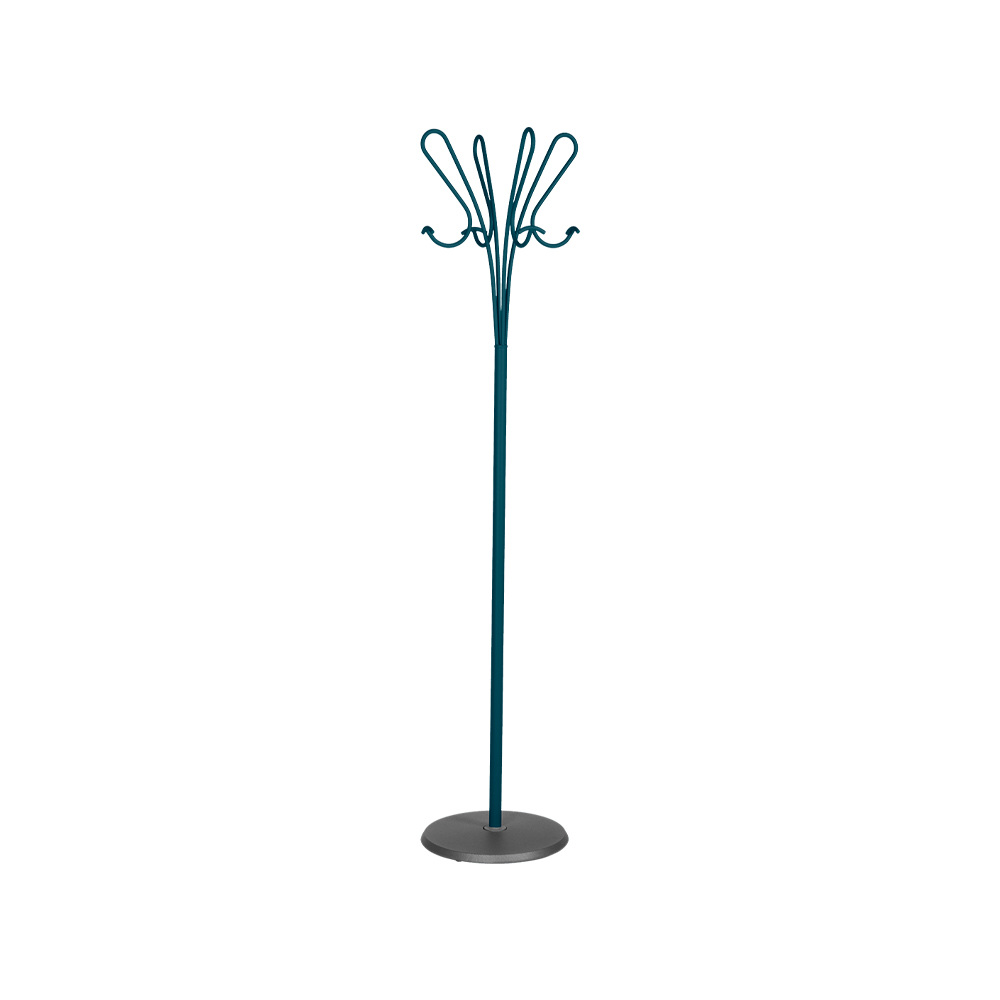 Accroche Coeurs klädhängare, Acapulco blue (blå)