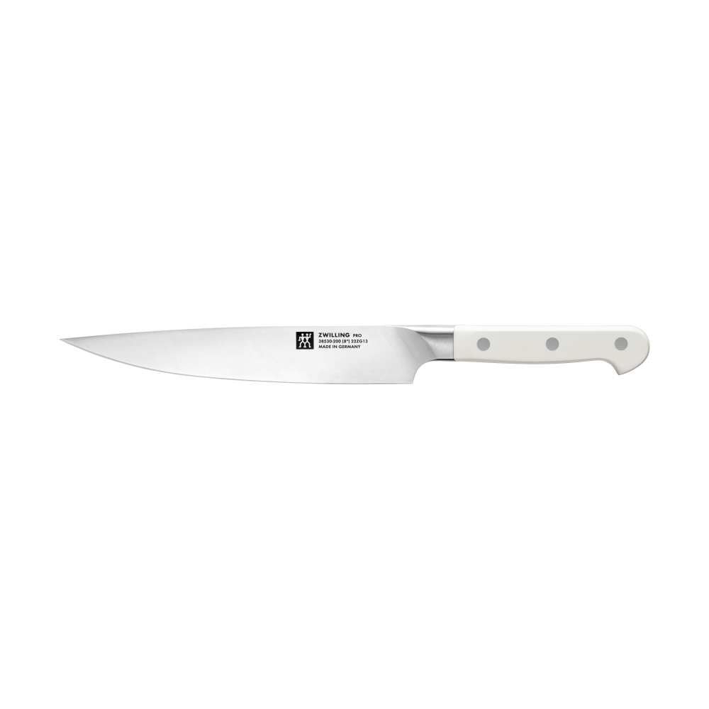 Zwilling pro le blanc filé/köttkniv 20 cm, Vit-rostfritt stål