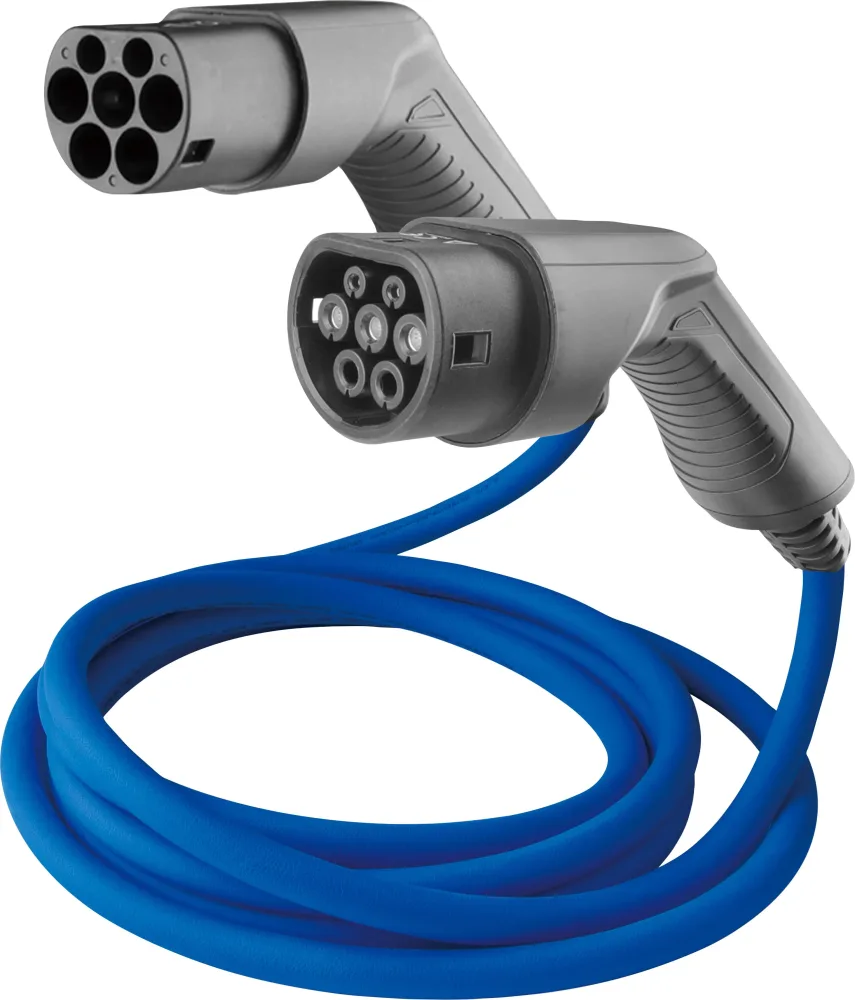 Gelia Amptec Laddkabel 1-fas, mode 3, typ 2 till typ 2, 16 A