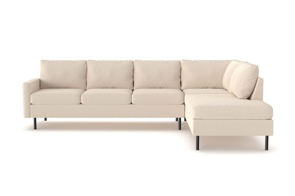 Peppe 4-sits Högervänd L-formad Schäslongsoffa i Manchester