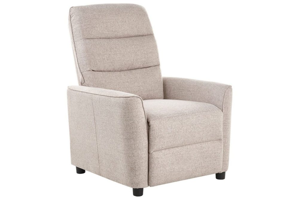 Reclinerfåtölj Sande Beige/svart