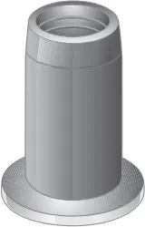 Ejot 97961 Blindnitmutter UPO45 M4 x 12,25 mm, 500-pack