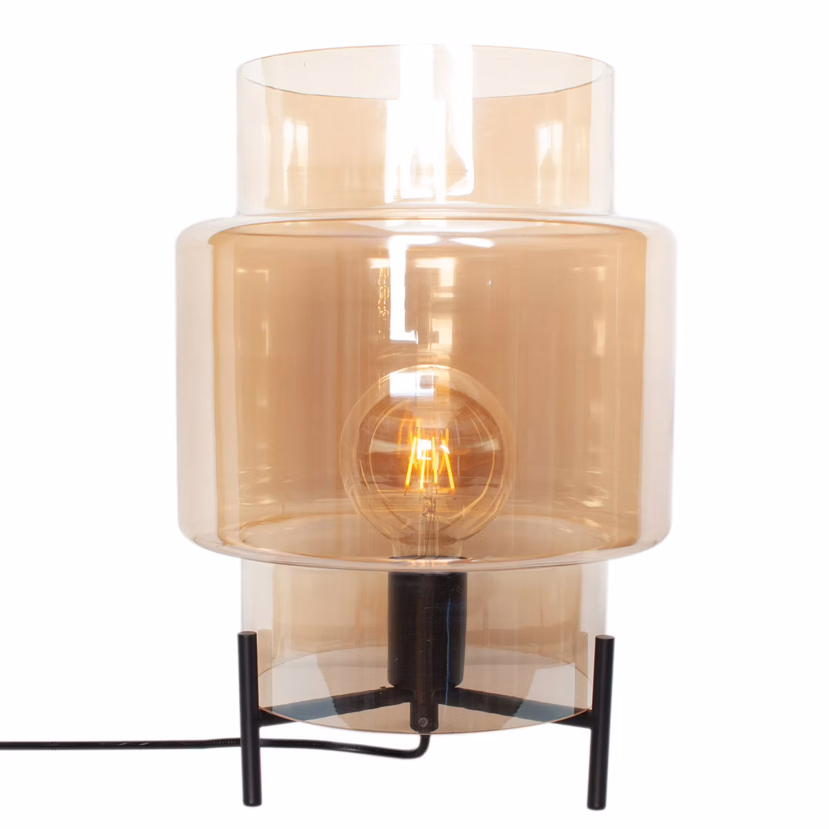 Ebbot Bordslampa 37 cm, Amber