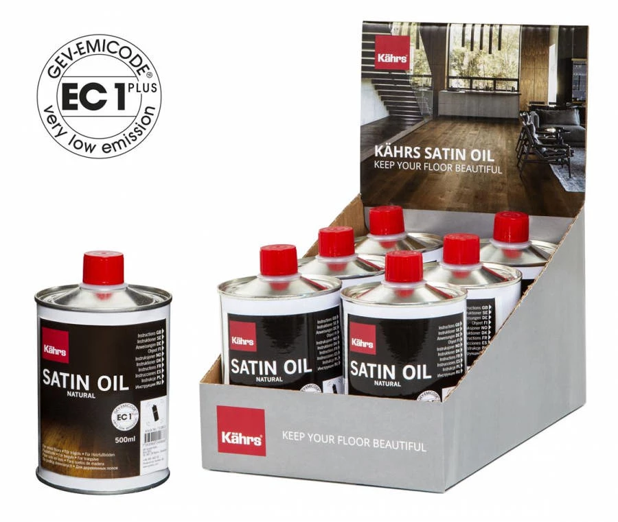 Golvolja Satin Oil 0.5L | Stuvbutiken