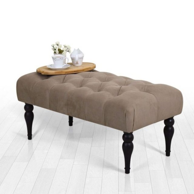 Hodgenville Fotpall 92 cm Rektangulär