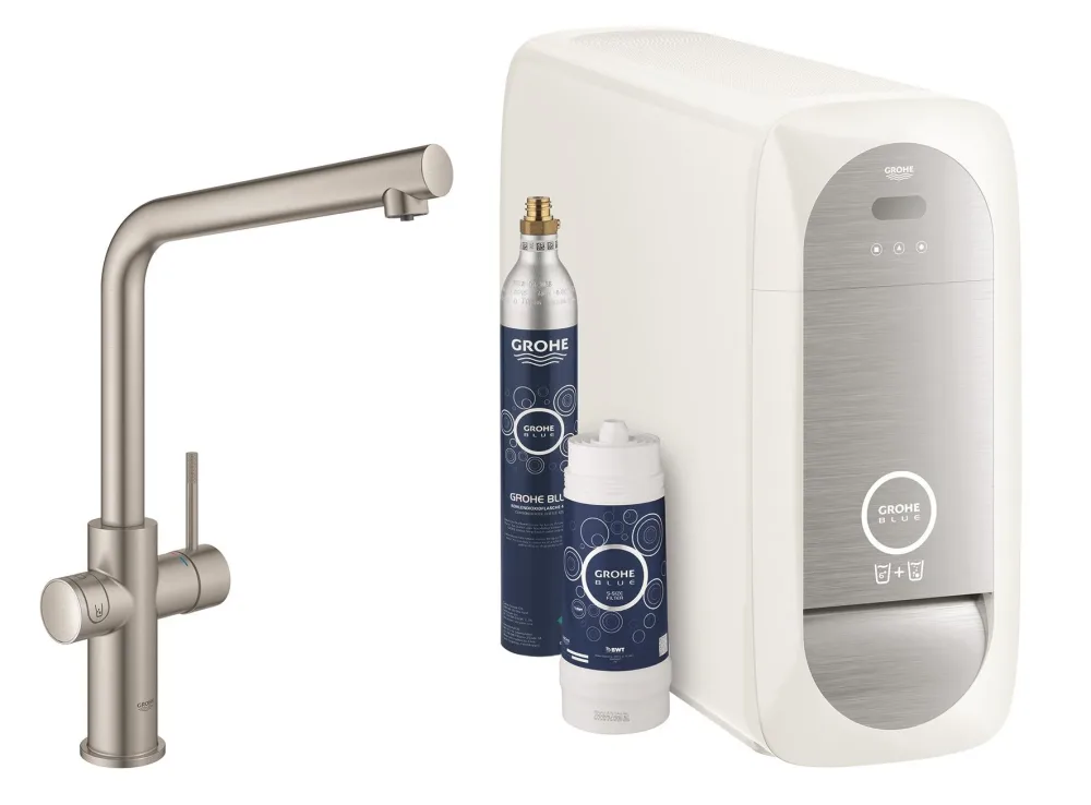Grohe Blue Home Köksblandare SuperSteel L-pip