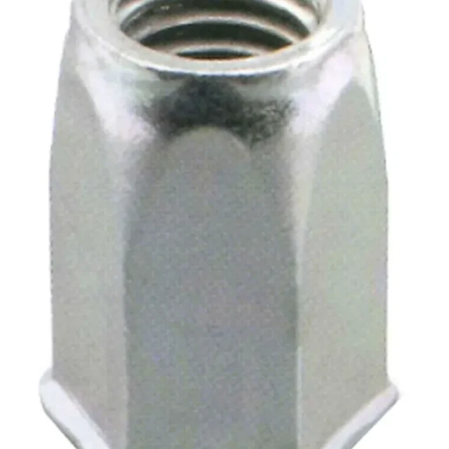 Ejot 460396 Blindnitmutter självförsänkt öppen sexkant, 200-pack M4