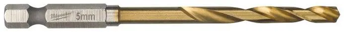 Milwaukee SHOCKWAVE Red Hex HSS-G TIN Metallborr 1-pack 9 mm - Bild 2