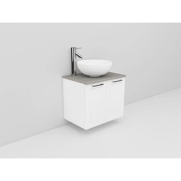 Badrumsmöbel Flexline Modell 5 60cm, Vit, Ram | Stuvbutiken