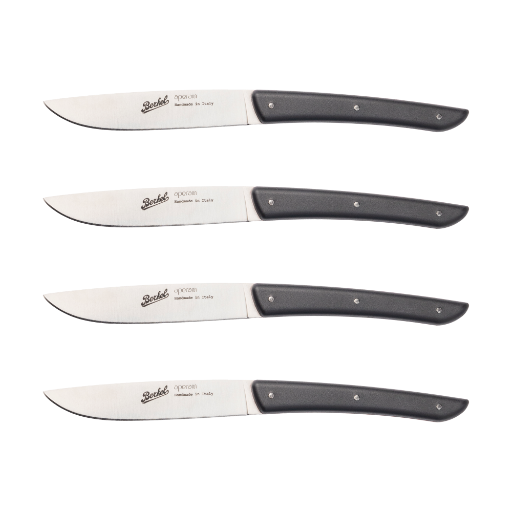 Color köttkniv 4-pack 11 cm, Black