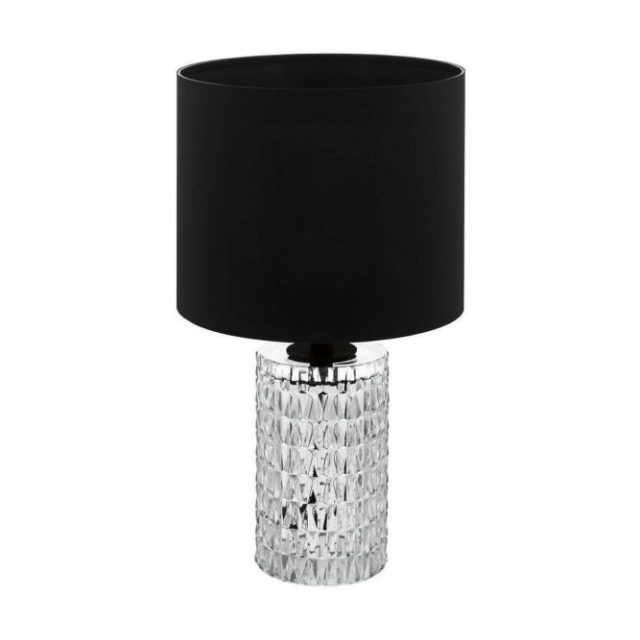 Bordslampa Eglo Sapuara Svart Kristall