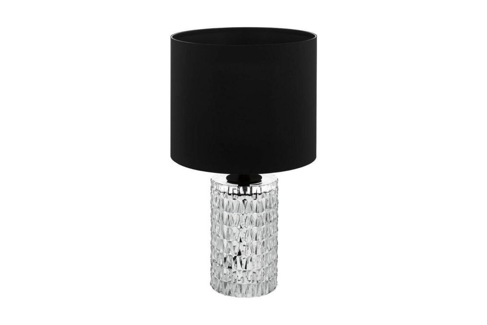 Bordslampa Eglo Sapuara Svart Kristall