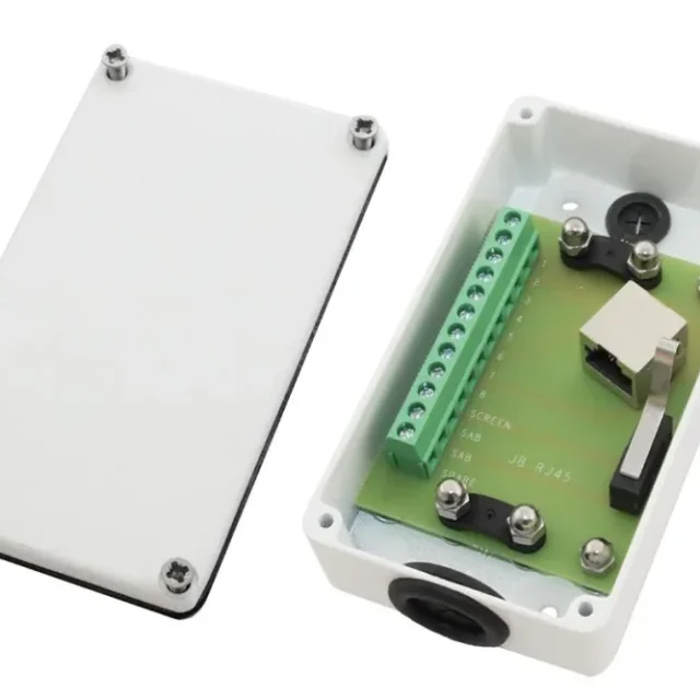 Alarmtech JB RJ 45 Kopplingsdosa metall, 12-polig