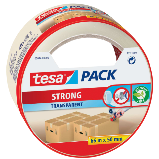 PACKTEJP TESA 50MM 66M TRANS 5044