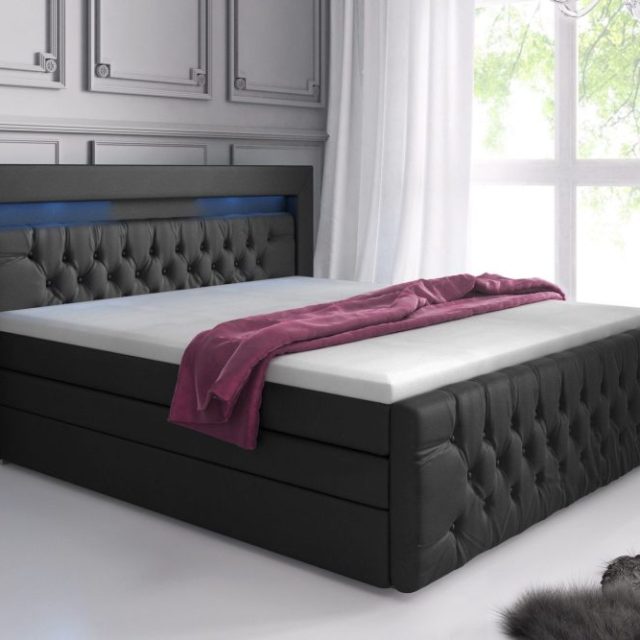 Franco Lyx Sängpaket 140x200LED-belysning