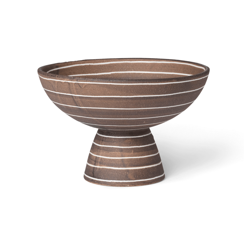 Brura skål Ø21,5 cm, Coffee-white