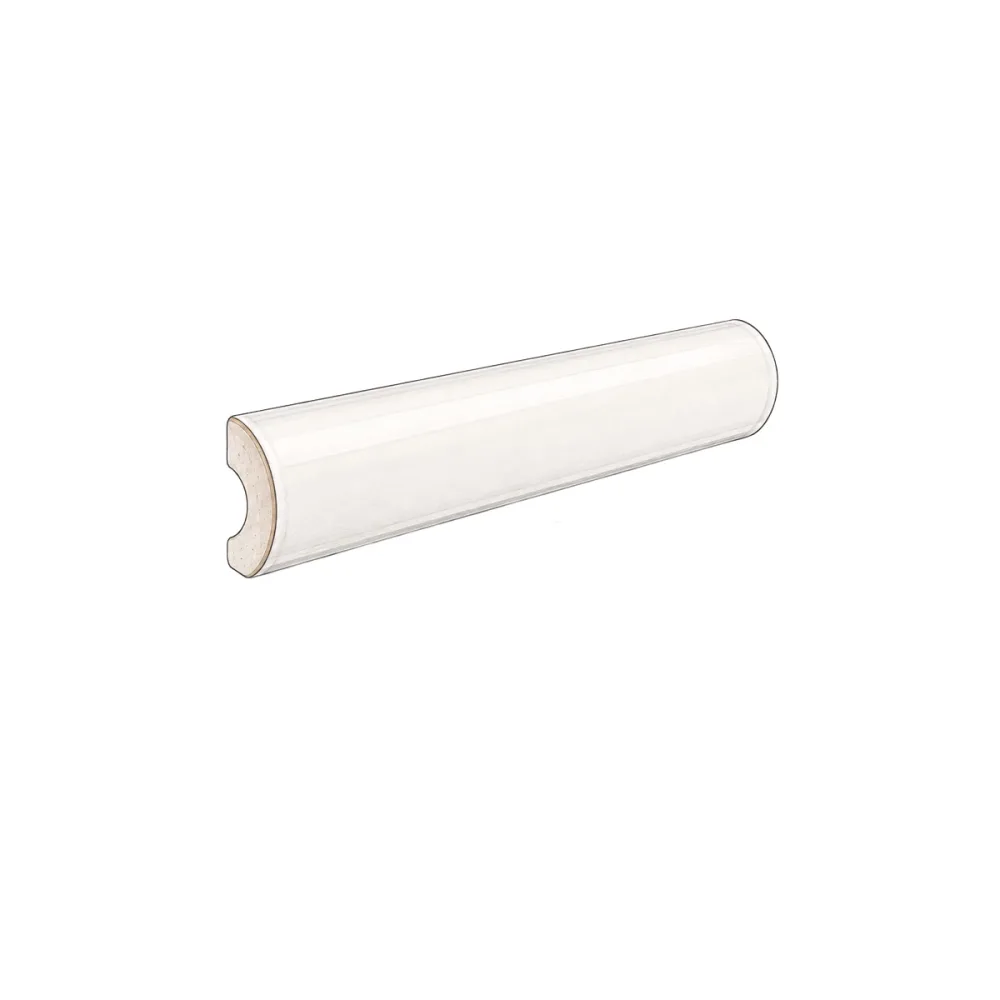 Kakeldekor Altea Pencil Bullnose Black