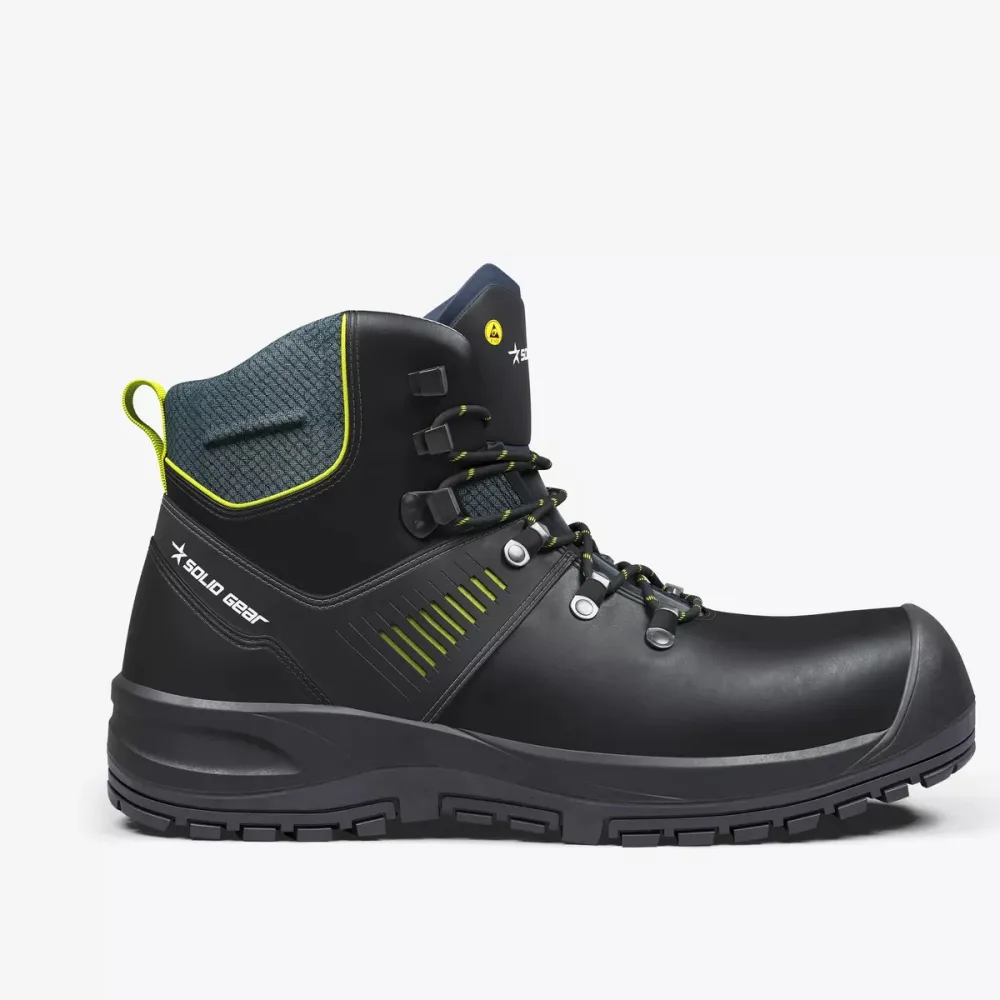 Solid Gear Ion Mid Skyddskänga S3L, ESD, svart 47