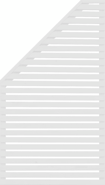 SKÄRM JABO HORIZONT 3 VIT, 79X159X89 VÄNSTER