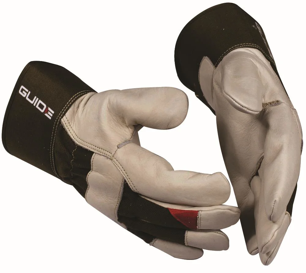 Guide Gloves 195 Handske grov, nötnarv, halvfodrad 10