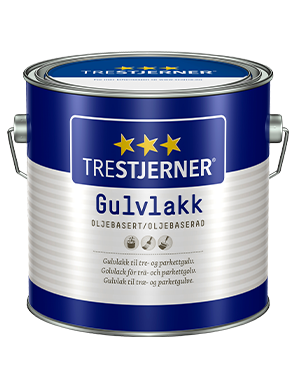 TreStjerner Golvlack Oljebaserad Halvblank - 750ml