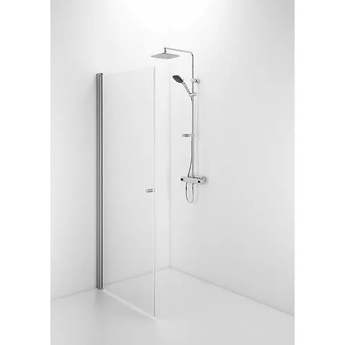 Contura Space SPNK 900 Duschvägg rak, med knopp, 900 mm