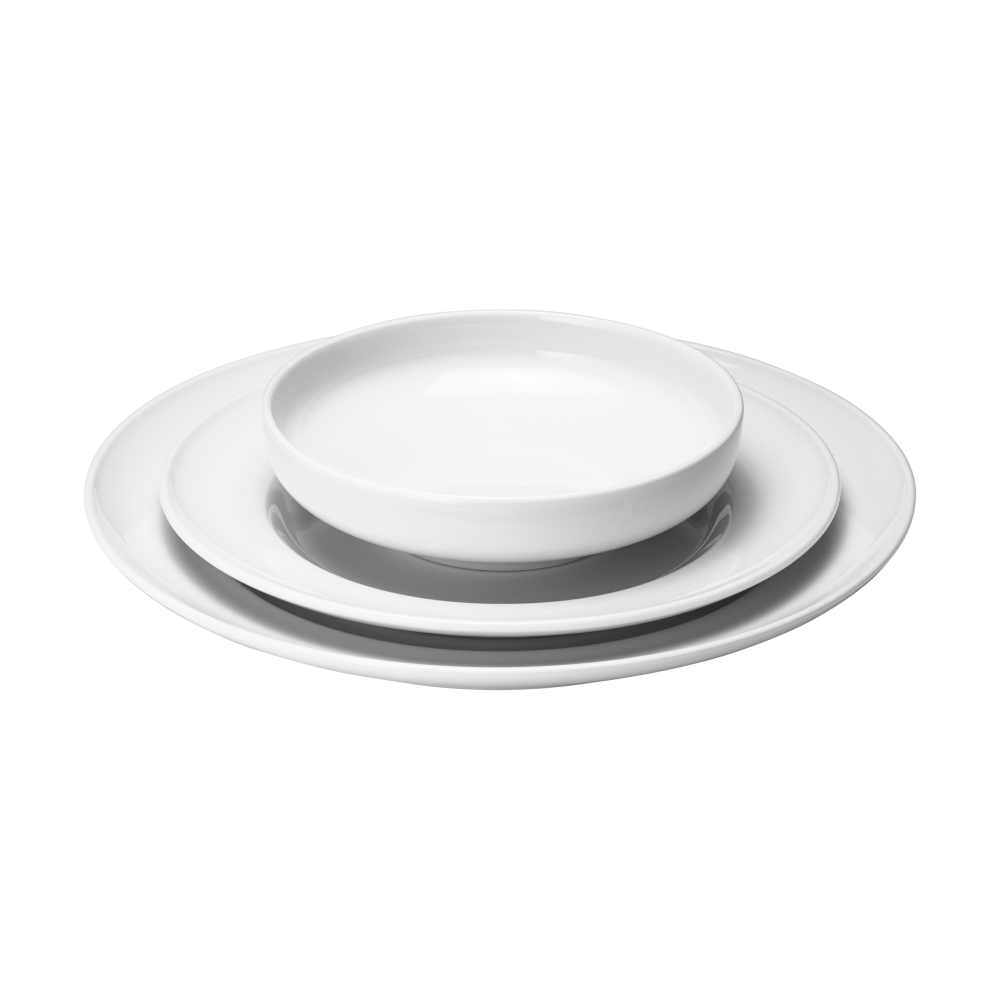 Koppel servisset, Vit