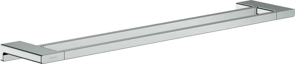 Hansgrohe AddStoris Handduksstång dubbel, 124 mm Borstad svart krom