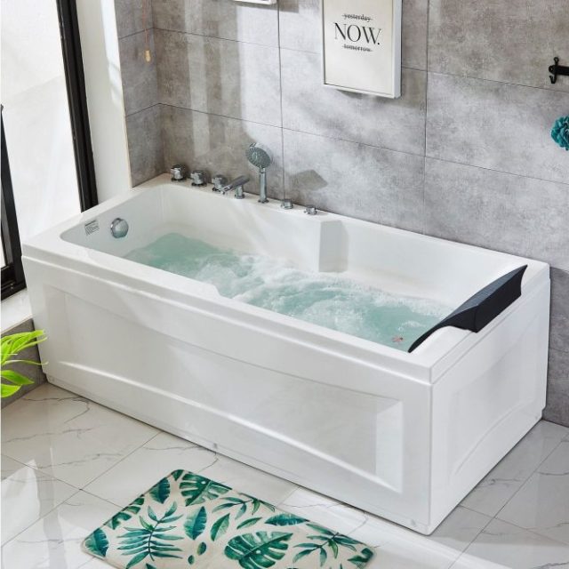 Bubbelbadkar i stilren design | BK-001 Höger