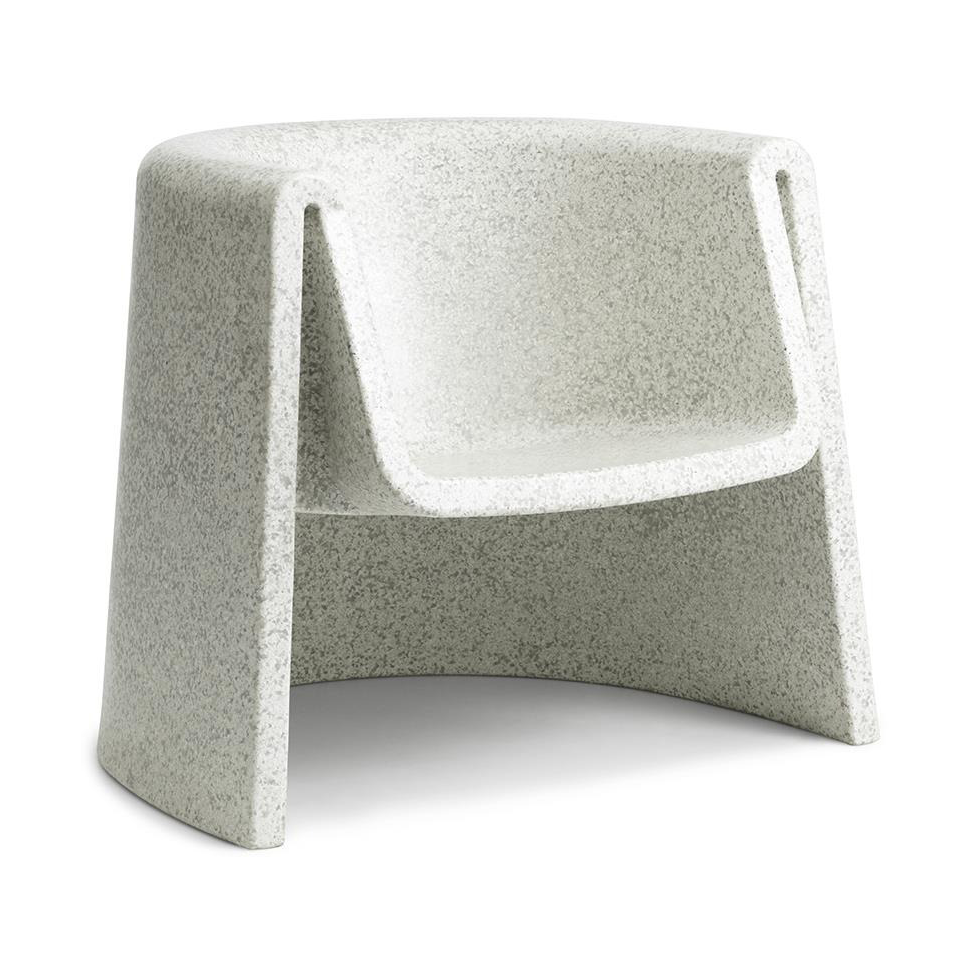 Bit Lounge Chair fåtölj, Vit