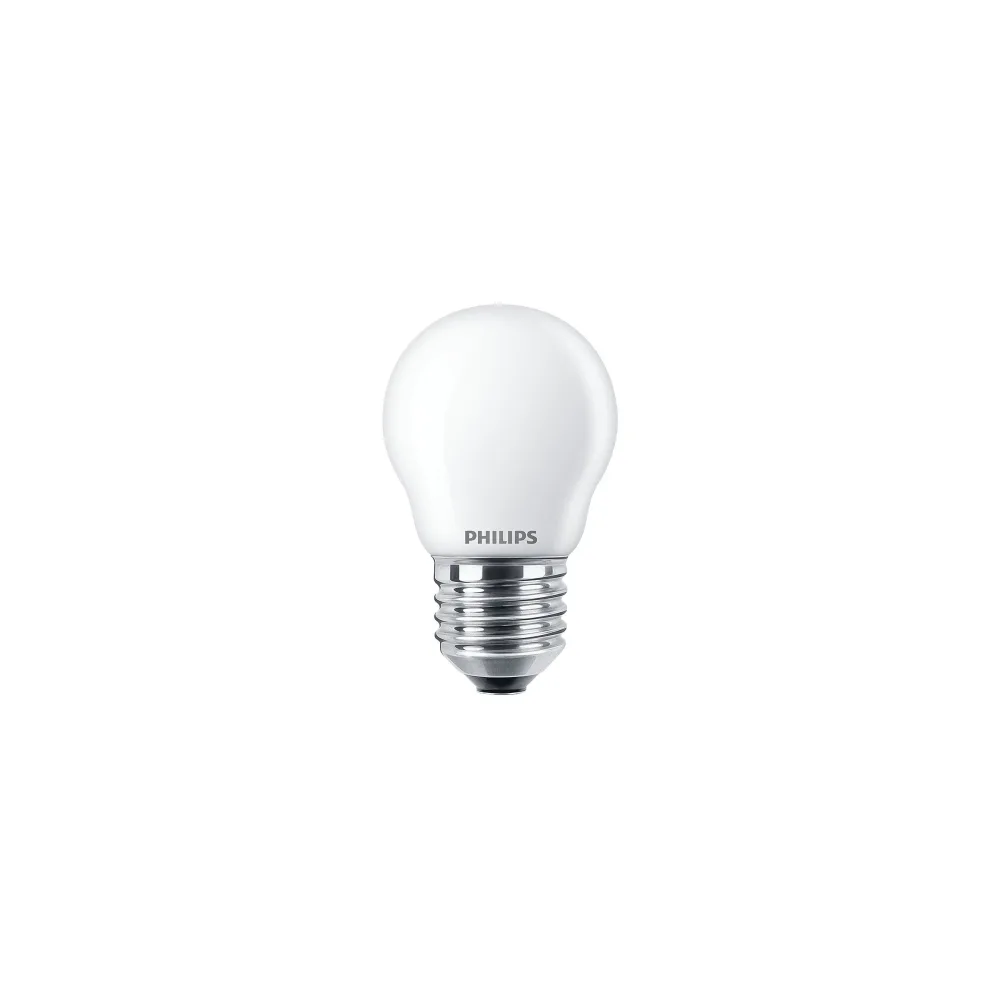 Philips Classic 871951444955800 LED-lampa 3,5 W, E27, 2700 K, frostad, klot