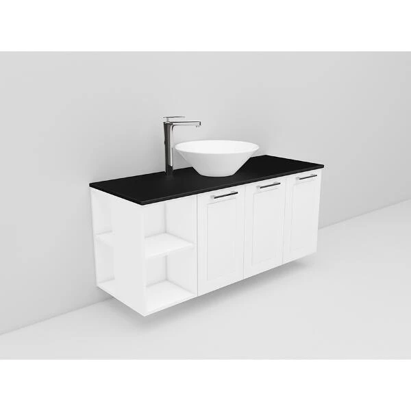 Badrumsmöbel Flexline Modell 142 120cm, Vit, Ram | Stuvbutiken - Bild 2