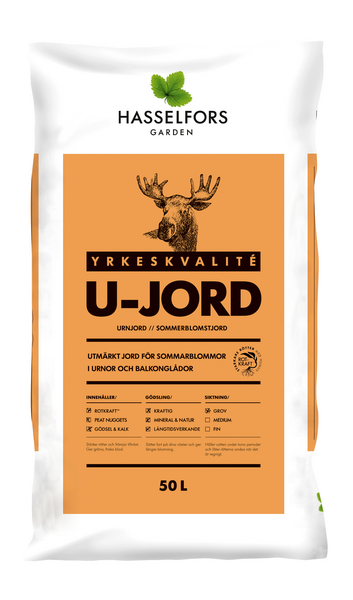 U-JORD HASSELFORS GARDEN 50L
