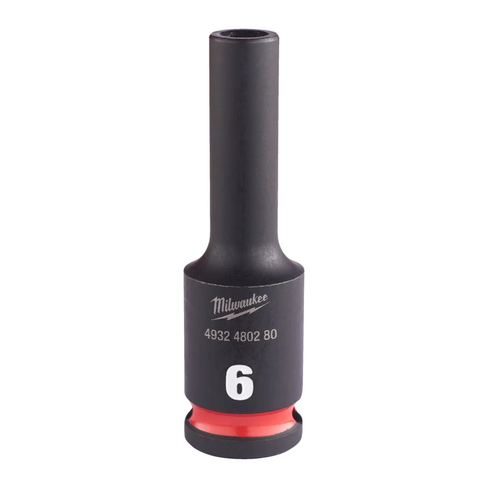 Milwaukee 4932480283 Krafthylsa 3/8", SHOCKWAVE, djup 9 mm