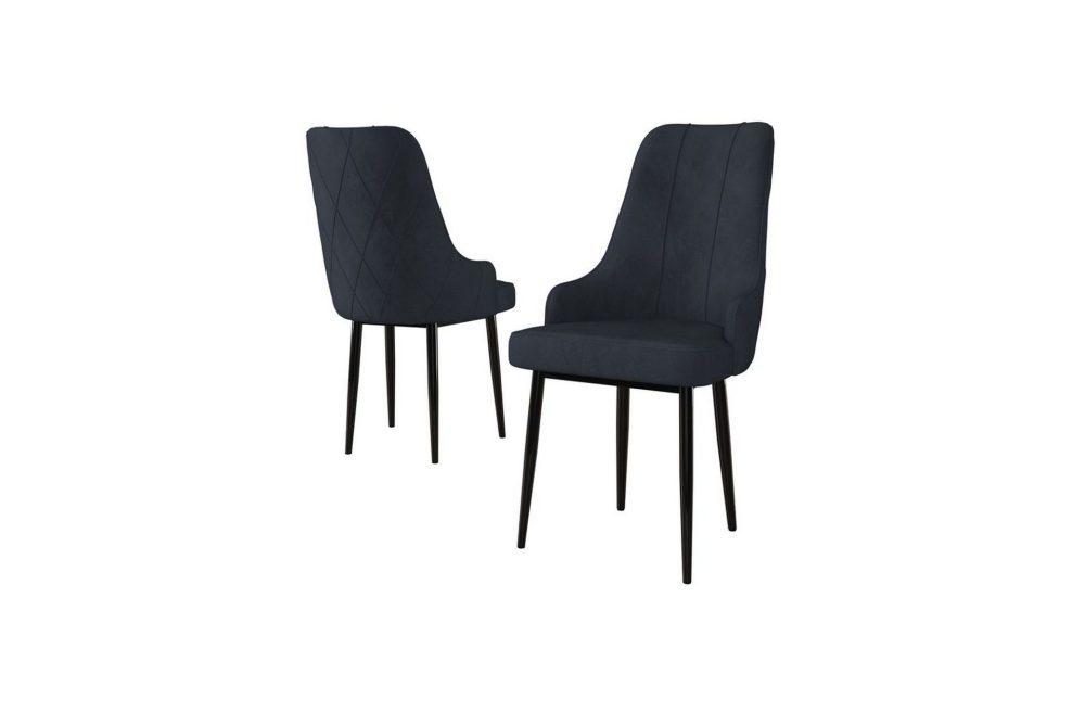 Matstol Mobarkar Antracit / Svart