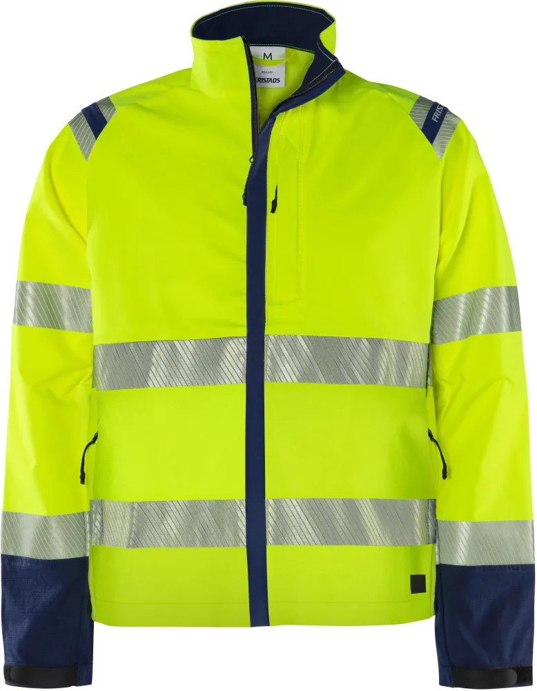 Fristads 4647 GSTP Jacka varsel, gul/marinblå S