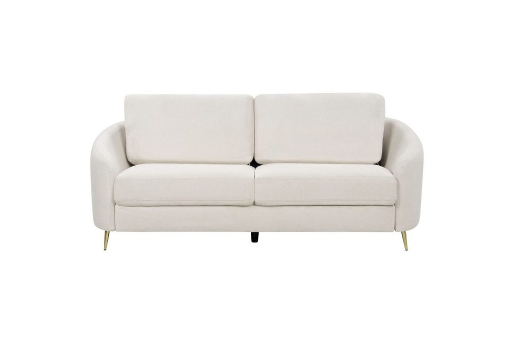 3-sitssoffa Trosa Beige, guld