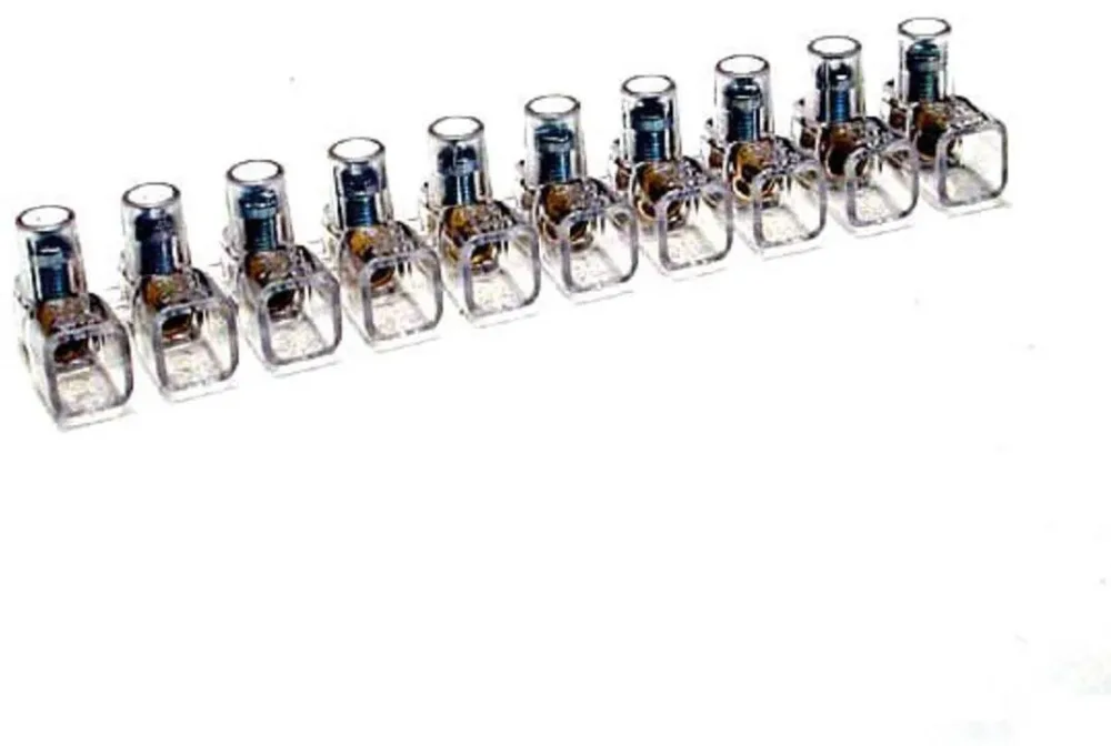 Rutab 1440837 Kopplingsklämma 10-polig, transparent