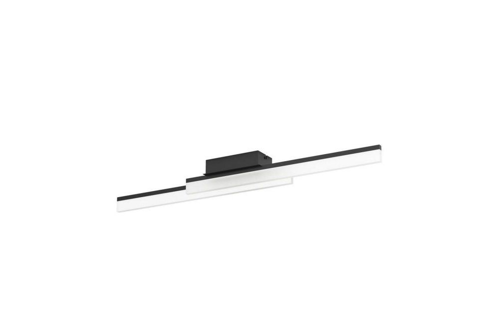 Vägg-/Taklampa Eglo Palmital Svart Satinerad