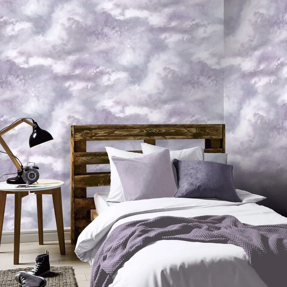 Fantasia III Diamond Galaxy Lilac 260008 Lila Tapet | Stuvbutiken - Bild 2