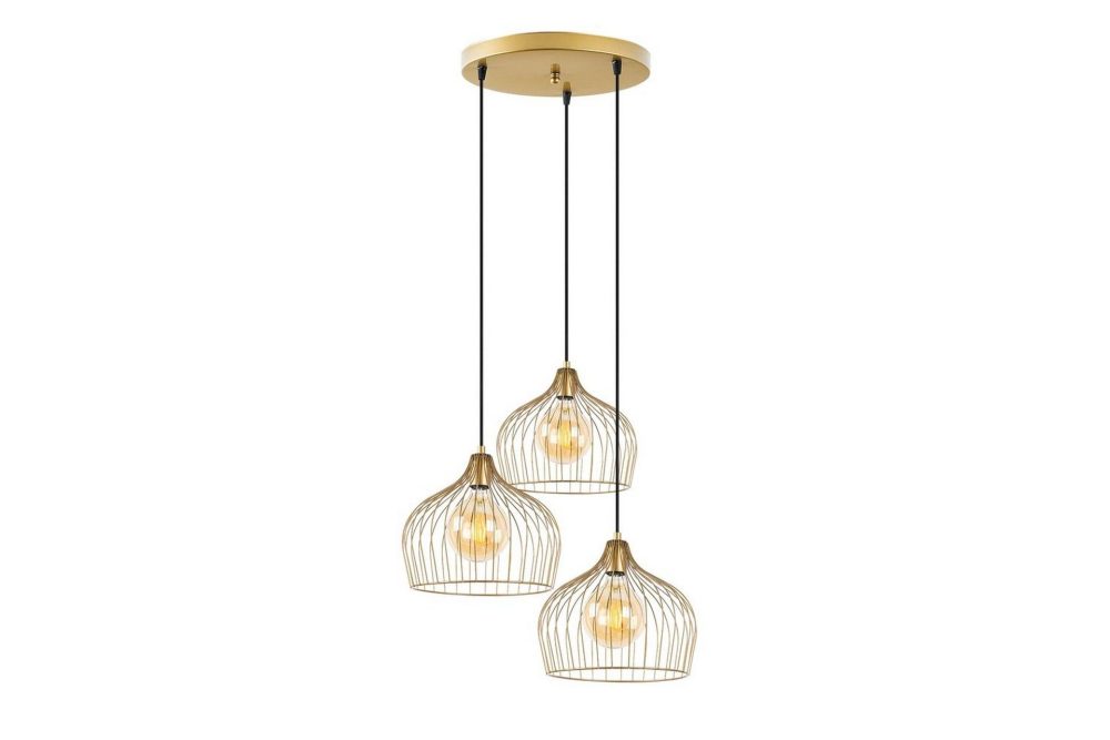 Taklampa Meron Shiny Gold Circle