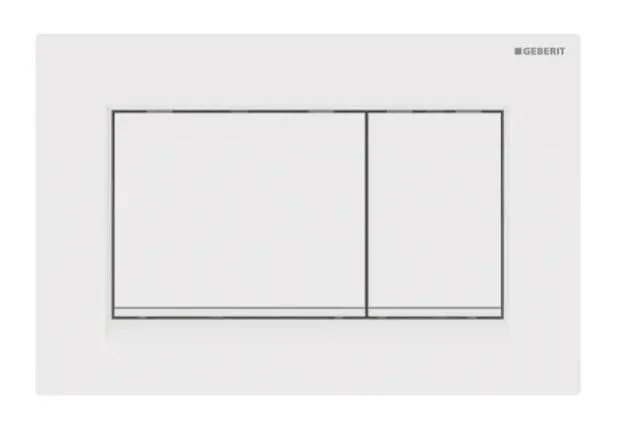 Geberit Sigma 30 Spolplatta matt, vit, plast - Bild 2