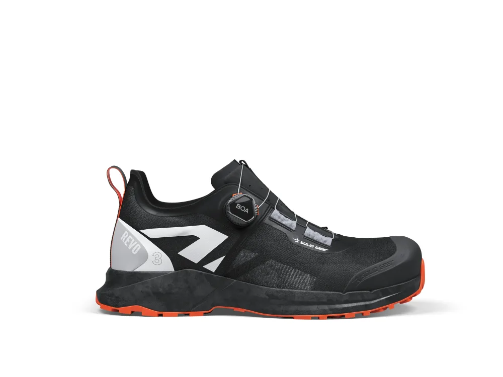 Solid Gear REVO 3 Skyddssko svart/gul 41