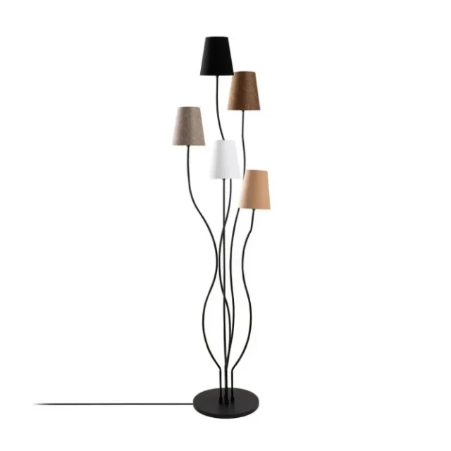 Golvlampa Crestor Flerfärgad / Mjuka färger