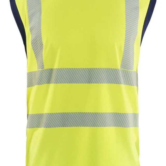 Blåkläder 357510135389L/XL Linne varsel, orange/marinblå Orange/marinblå