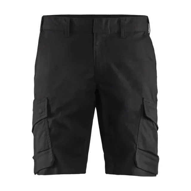 Blåkläder 1446-1832 Arbetsshorts svart, stretch C54