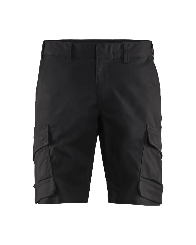 Blåkläder 1446-1832 Arbetsshorts svart, stretch C54